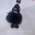 HSSP01 MOQ 1 lovely baby pom pom pocket pop keychain